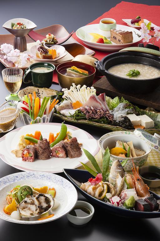 Kasenkyo Izutsuya Hotel Shin'onsen Eksteriør billede